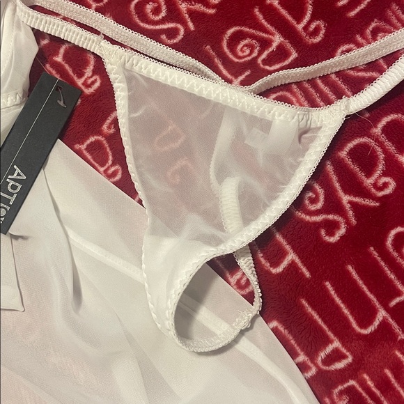 Apt. 9 White Babydoll Lingerie Set - Picture 5 of 11